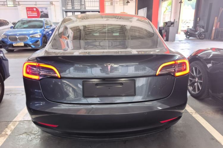 Used Tesla Model 3 2019 Long-Range Rear-Wheel-Drive Version Rear
