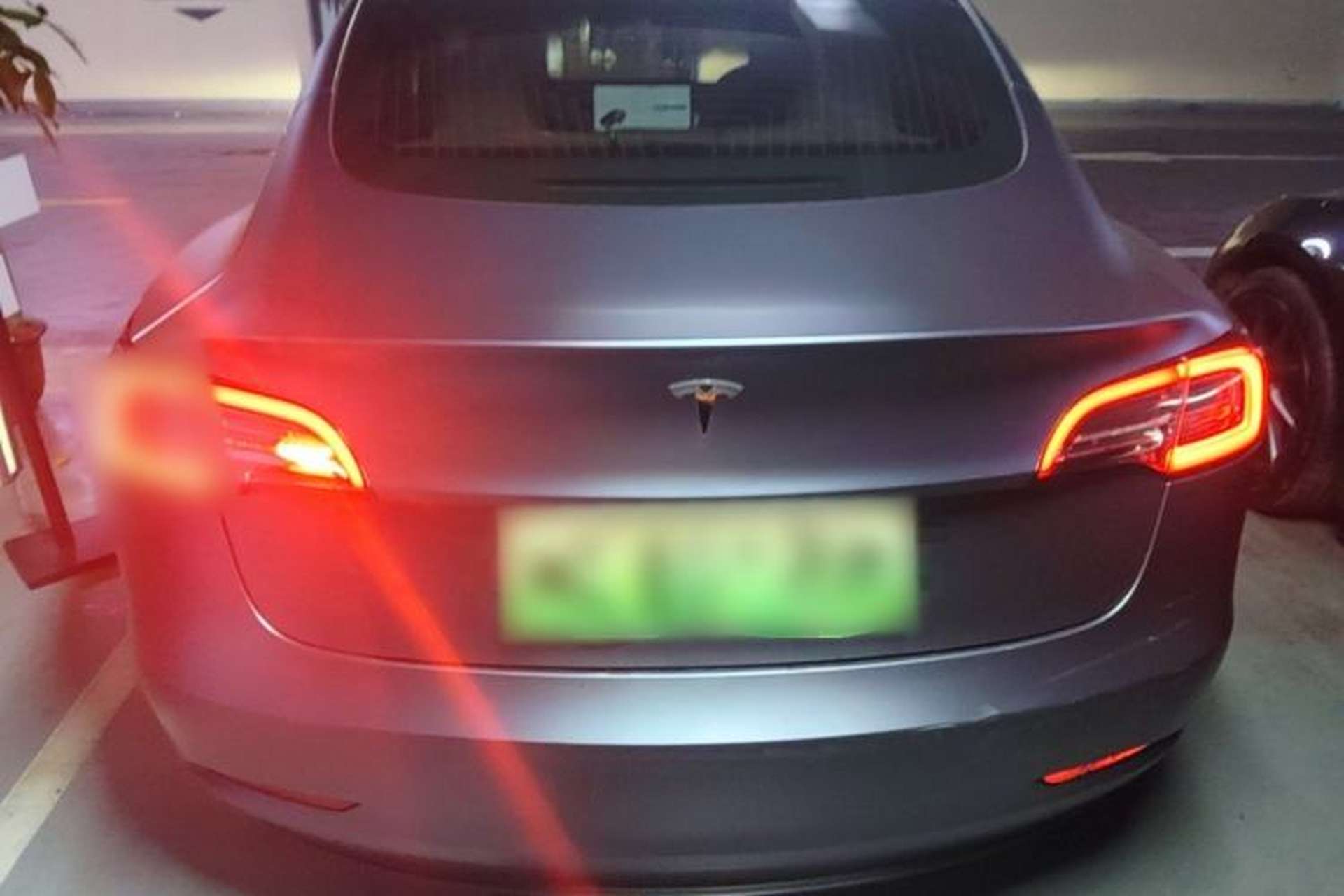 Used Tesla Model 3 2019 Long-Range Rear-Wheel-Drive Version Rear