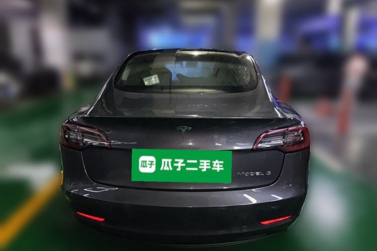 Used Tesla Model 3 2019 Long-Range Rear-Wheel-Drive Version Rear