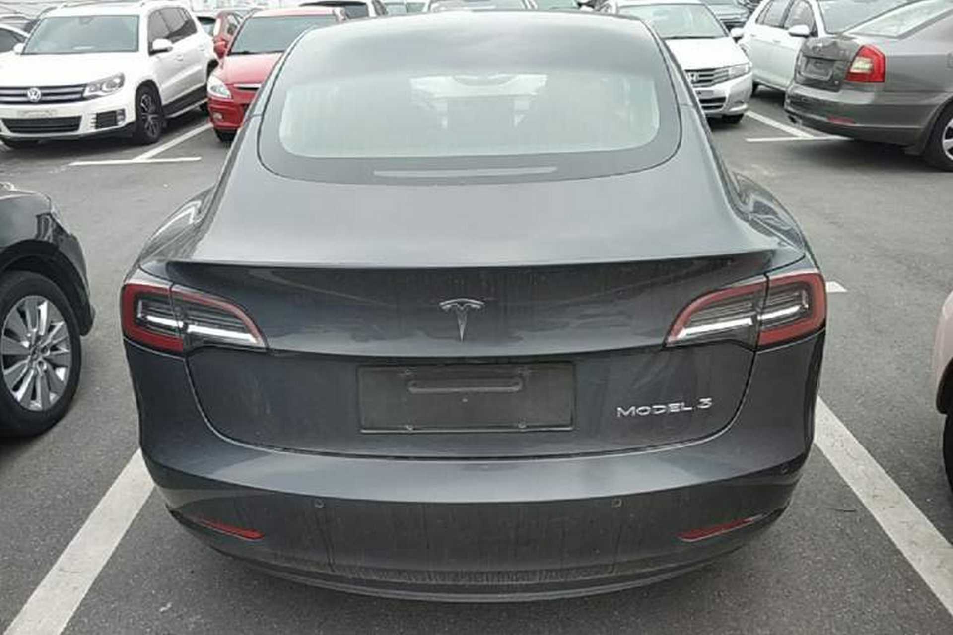 Used Tesla Model 3 2019 Standard Range Rear-Drive Upgraded Version Rear