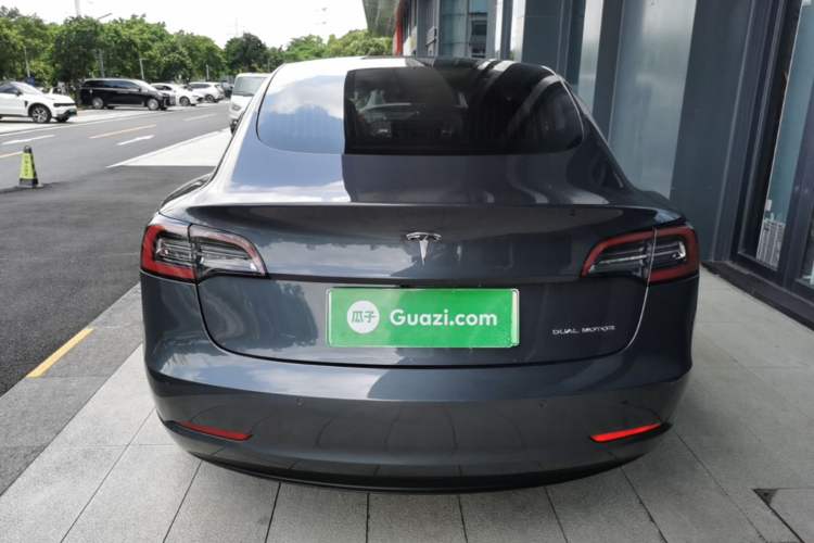 Used Tesla Model 3 2019 Long-Range All-Wheel-Drive Version Rear