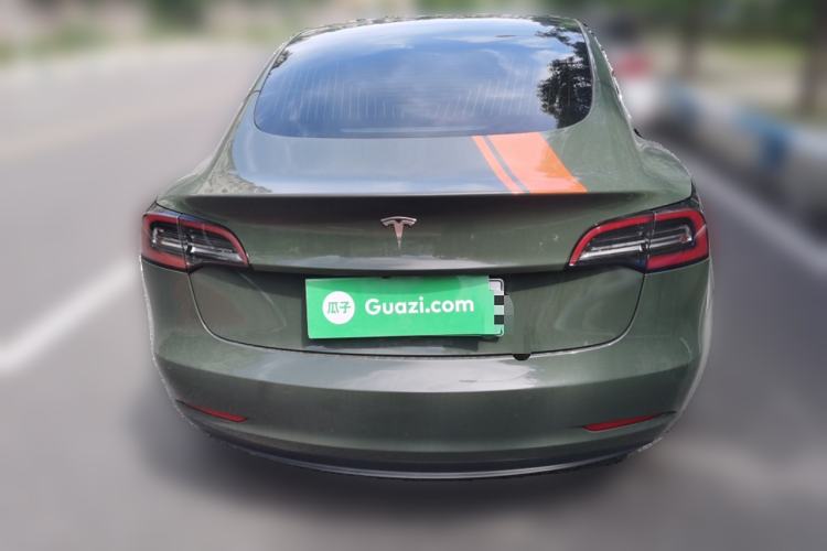 Used Tesla Model 3 2019 Long-Range Rear-Wheel-Drive Version Rear