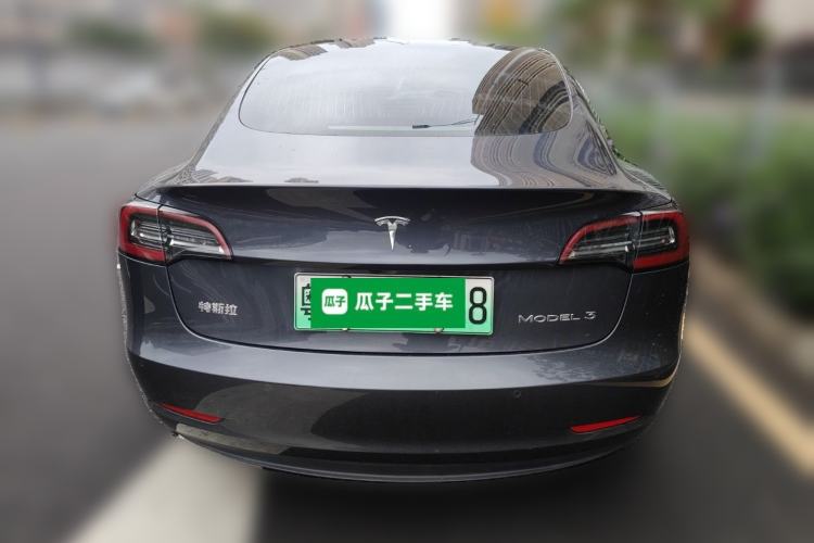 Used Tesla Model 3 2019 Standard Range Rear-Drive Upgraded Version Rear