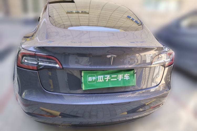 Used Tesla Model 3 2019 Long-Range Rear-Wheel-Drive Version Rear