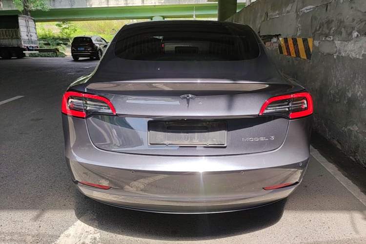 Used Tesla Model 3 2019 Standard Range Rear-Drive Upgraded Version Rear