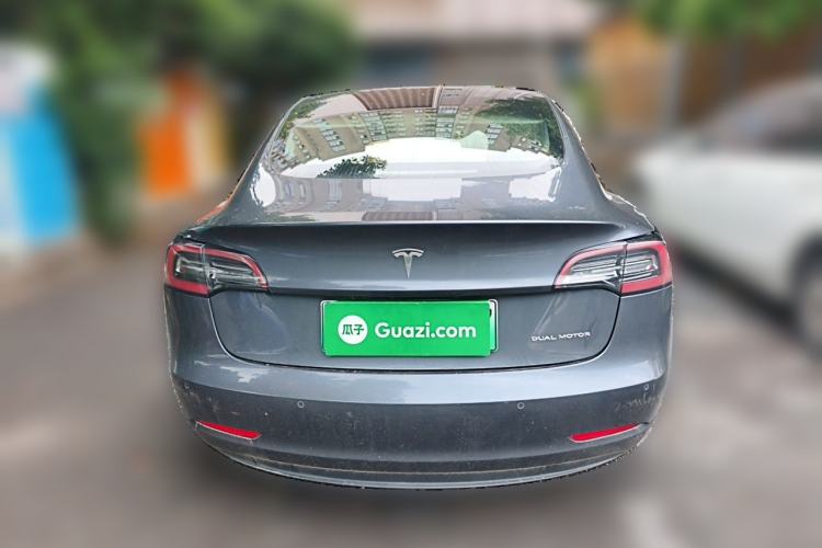 Used Tesla Model 3 2019 Long-Range All-Wheel-Drive Version Rear