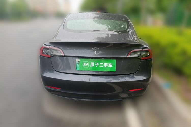 Used Tesla Model 3 2019 Long-Range Rear-Wheel-Drive Version Rear