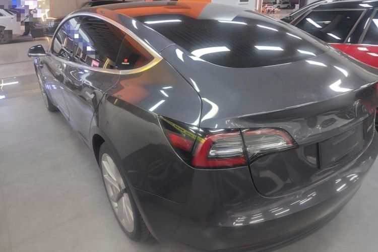 Used Tesla Model 3 2019 Standard Range Rear-Drive Upgraded Version Rear Left 45 Deg