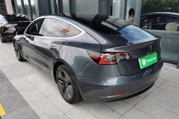 Used Tesla Model 3 2019 Long-Range All-Wheel-Drive Version Rear Left 45 Deg