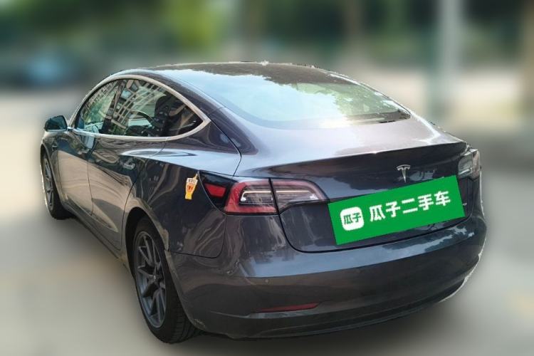 Used Tesla Model 3 2019 Long-Range All-Wheel-Drive Version Rear Left 45 Deg