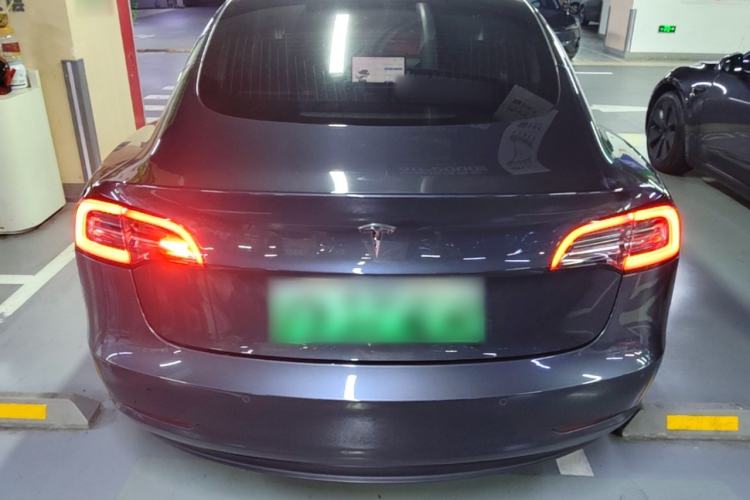 Used Tesla Model 3 2019 Long-Range Rear-Wheel-Drive Version Rear