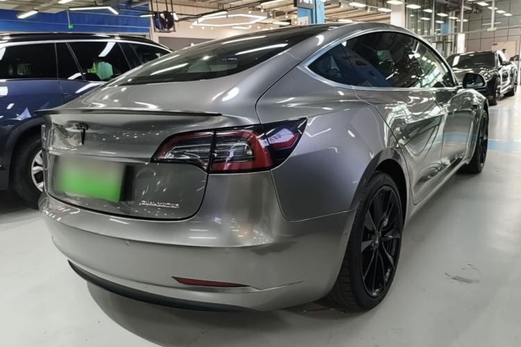 Used Tesla Model 3 2019 Performance High-Performance All-Wheel-Drive Version Rear Right 45 Deg