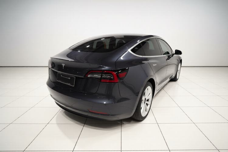 Used Tesla Model 3 2019 Standard Range Rear-Drive Upgraded Version Rear Right 45 Deg