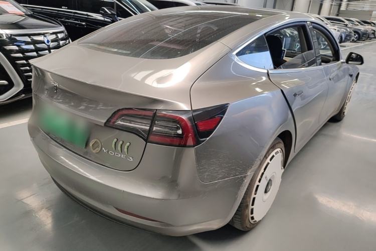Used Tesla Model 3 2019 Standard Range Rear-Drive Upgraded Version Rear Right 45 Deg