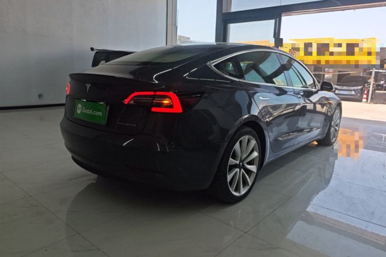 Used Tesla Model 3 2019 Long-Range All-Wheel-Drive Version Rear Right 45 Deg