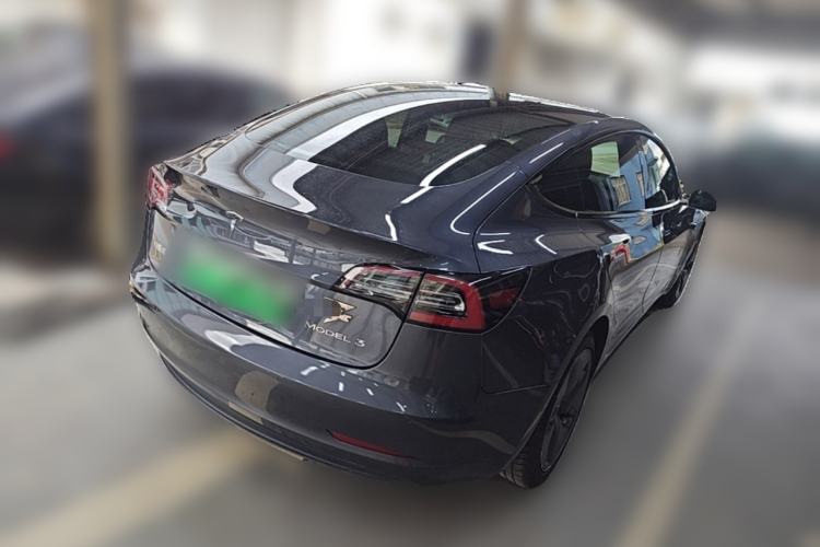 Used Tesla Model 3 2019 Standard Range Rear-Drive Upgraded Version Rear Right 45 Deg