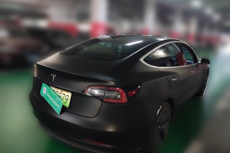 Used Tesla Model 3 2019 Long-Range All-Wheel-Drive Version Rear Right 45 Deg
