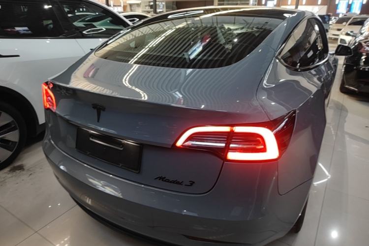 Used Tesla Model 3 2019 Standard Range Rear-Drive Upgraded Version Rear Right 45 Deg