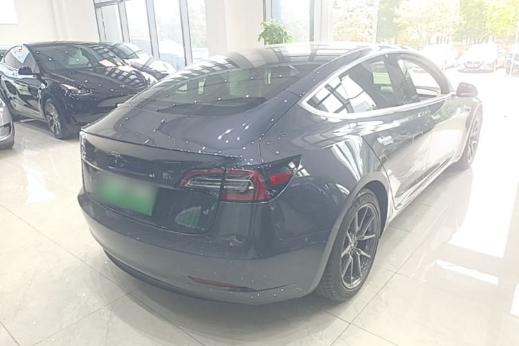 Used Tesla Model 3 2019 Long-Range Rear-Wheel-Drive Version Rear Right 45 Deg