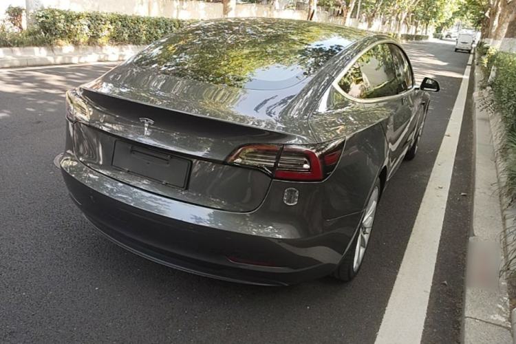 Used Tesla Model 3 2019 Long-Range Rear-Wheel-Drive Version Rear Right 45 Deg