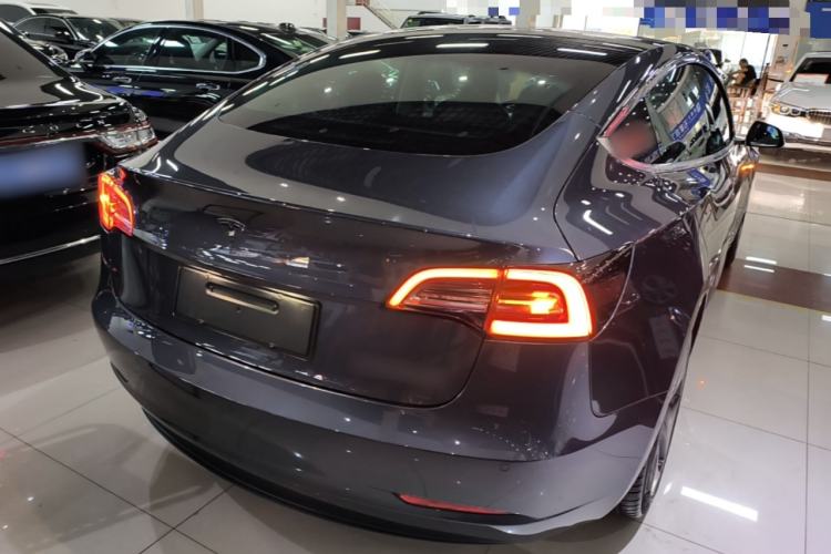 Used Tesla Model 3 2019 Standard Range Rear-Drive Upgraded Version Rear Right 45 Deg