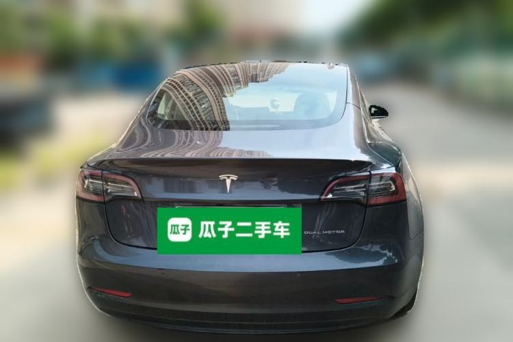 Used Tesla Model 3 2019 Long-Range All-Wheel-Drive Version Rear