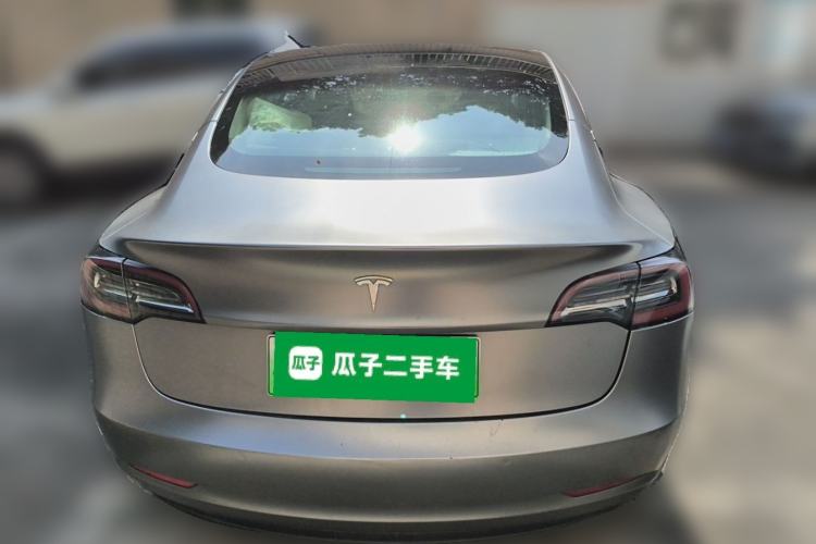 Used Tesla Model 3 2019 Long-Range Rear-Wheel-Drive Version Rear