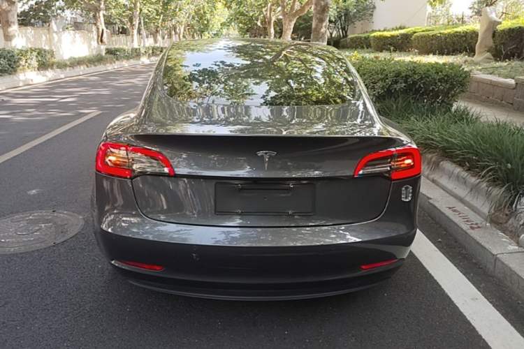 Used Tesla Model 3 2019 Long-Range Rear-Wheel-Drive Version Rear