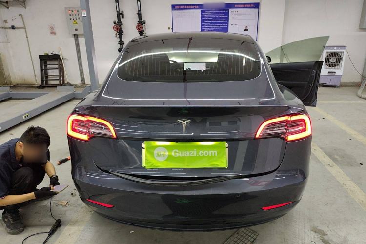 Used Tesla Model 3 2019 Long-Range Rear-Wheel-Drive Version Rear