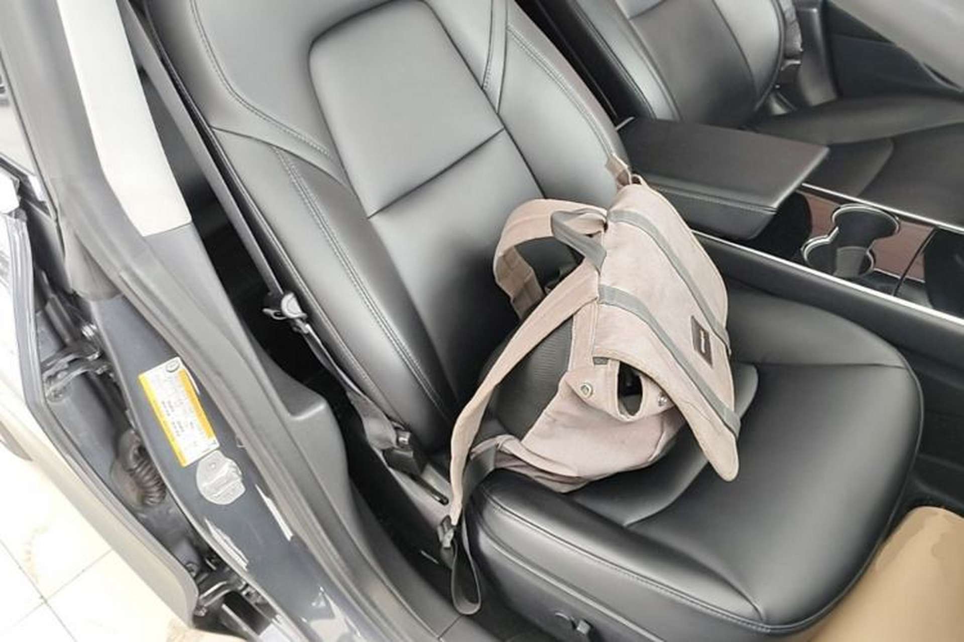 Used Tesla Model 3 2019 Standard Range Rear-Drive Upgraded Version Right Front Seat