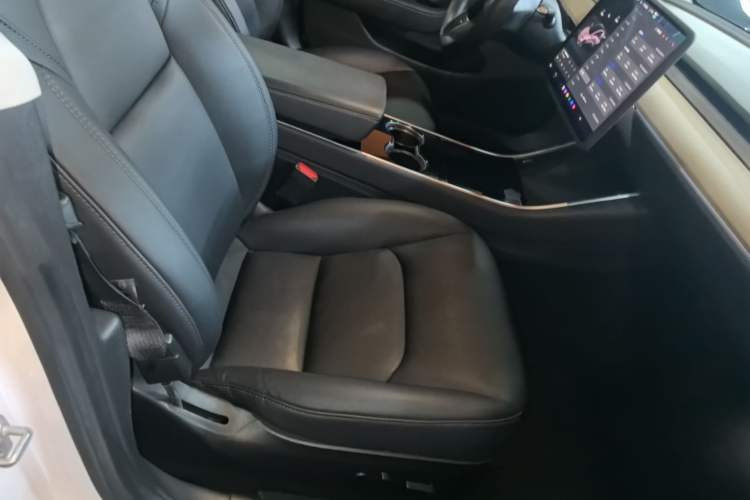 Used Tesla Model 3 2019 Long-Range Rear-Wheel-Drive Version Right Front Seat