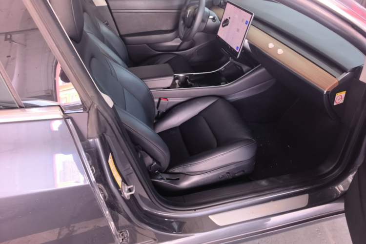 Used Tesla Model 3 2019 Long-Range Rear-Wheel-Drive Version Right Front Seat