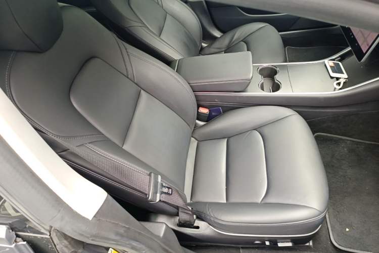 Used Tesla Model 3 2019 Long-Range Rear-Wheel-Drive Version Right Front Seat