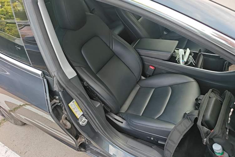 Used Tesla Model 3 2019 Long-Range All-Wheel-Drive Version Right Front Seat