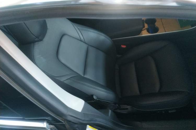 Used Tesla Model 3 2019 Long-Range Rear-Wheel-Drive Version Right Front Seat