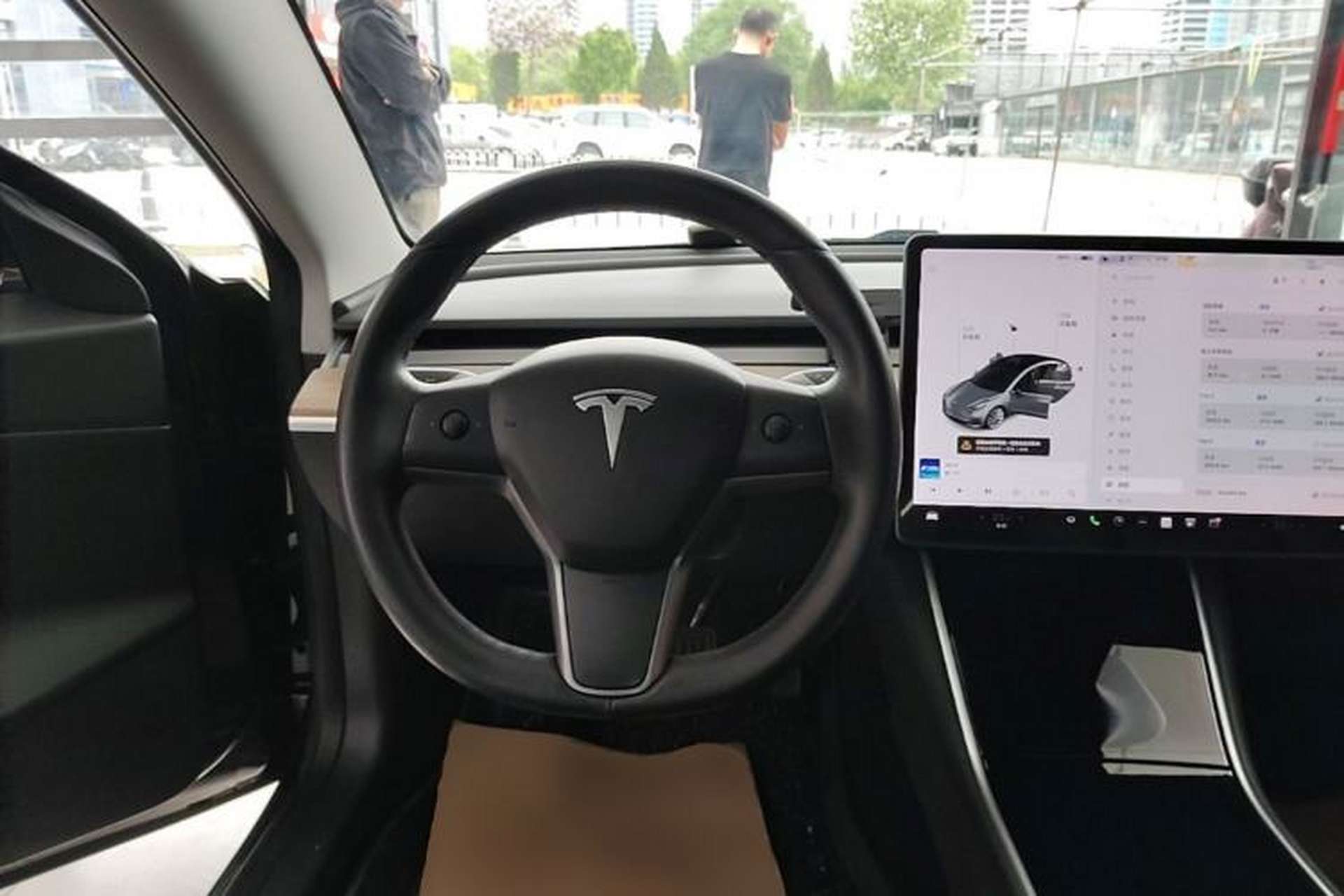 Used Tesla Model 3 2019 Standard Range Rear-Drive Upgraded Version Steering Wheel