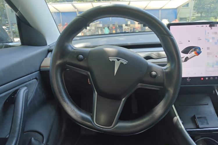 Used Tesla Model 3 2019 Long-Range Rear-Wheel-Drive Version Steering Wheel