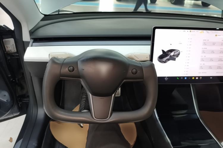 Used Tesla Model 3 2019 Performance High-Performance All-Wheel-Drive Version Steering Wheel
