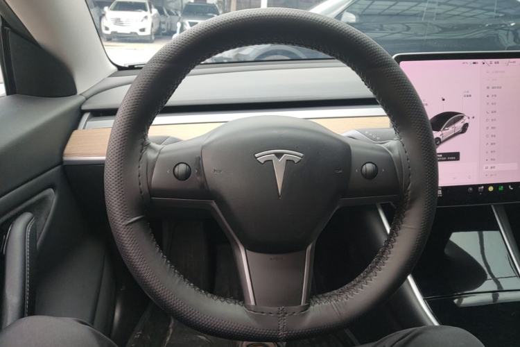 Used Tesla Model 3 2019 Long-Range Rear-Wheel-Drive Version Steering Wheel