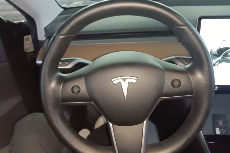 Used Tesla Model 3 2019 Performance High-Performance All-Wheel-Drive Version Steering Wheel