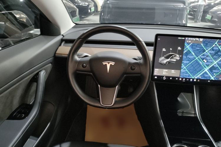 Used Tesla Model 3 2019 Long-Range Rear-Wheel-Drive Version Steering Wheel