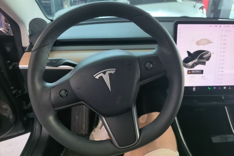 Used Tesla Model 3 2019 Long-Range Rear-Wheel-Drive Version Steering Wheel