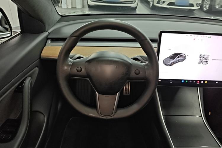 Used Tesla Model 3 2019 Performance High-Performance All-Wheel-Drive Version Steering Wheel