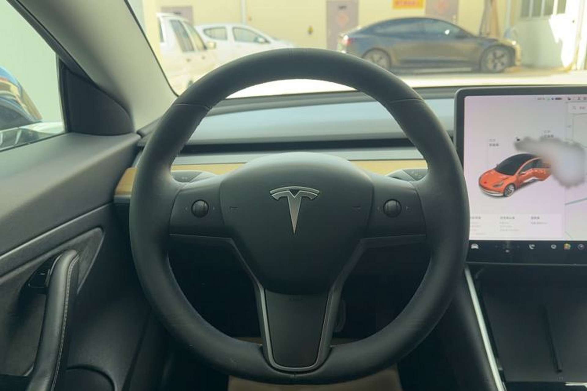Used Tesla Model 3 2019 Standard Range Rear-Drive Upgraded Version Steering Wheel