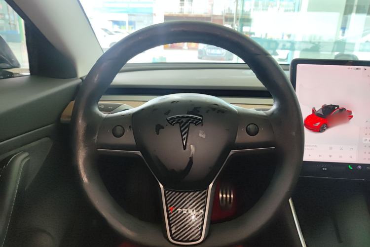Used Tesla Model 3 2019 Long-Range All-Wheel-Drive Version Steering Wheel