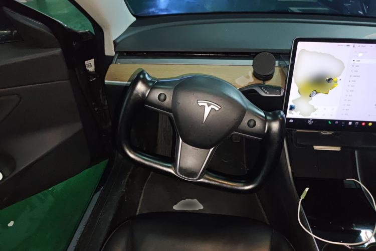 Used Tesla Model 3 2019 Long-Range Rear-Wheel-Drive Version Steering Wheel