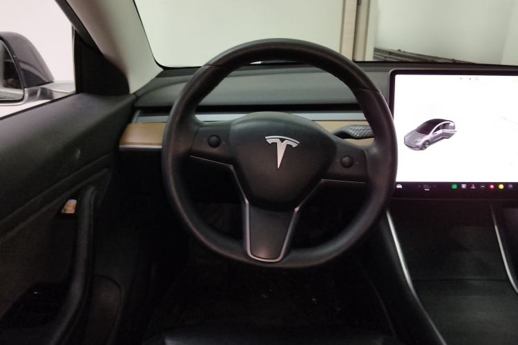 Used Tesla Model 3 2019 Long-Range Rear-Wheel-Drive Version Steering Wheel