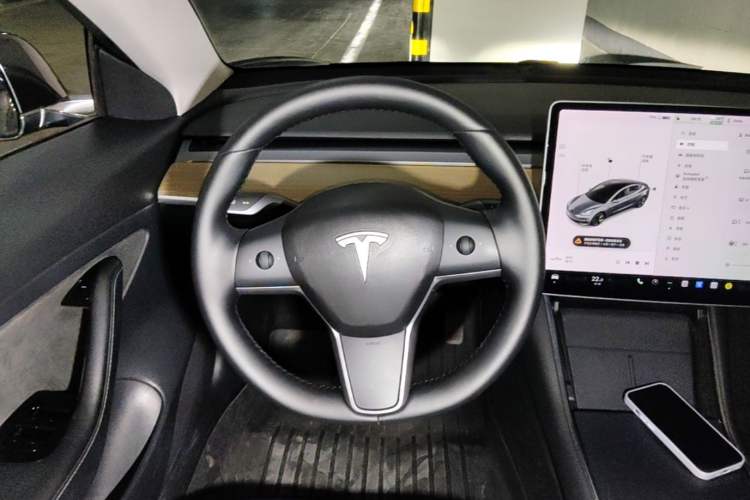 Used Tesla Model 3 2019 Standard Range Rear-Drive Upgraded Version Steering Wheel