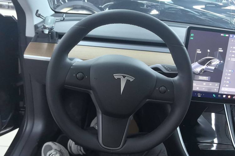 Used Tesla Model 3 2019 Standard Range Rear-Wheel Drive Upgraded Version (52 kWh) Steering Wheel