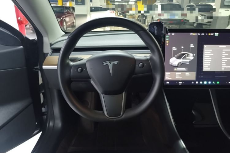 Used Tesla Model 3 2019 Standard Range Rear-Wheel Drive Upgraded Version (52 kWh) Steering Wheel